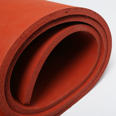 Shinny Customized Sponge Rubber Silicone Foam Sheet