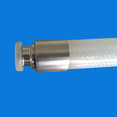 Food Grade Silicone Tubing Braided Covering Hose Resistant 15m Rubber Tubing