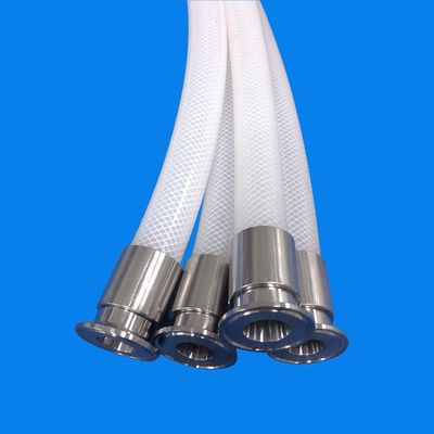 Food Grade Silicone Tubing Braided Covering Hose Resistant 15m Rubber Tubing