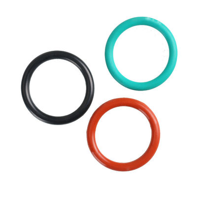 Silicone Gasket Ring SGS Fire Retardant 70 Durometer Silicone Rubber O Rings Grease