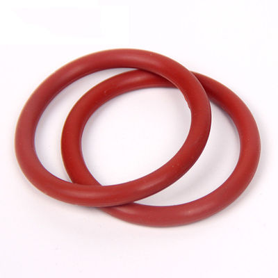 Silicone Gasket Ring SGS Fire Retardant 70 Durometer Silicone Rubber O Rings Grease
