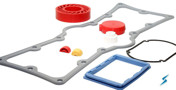 Circular Rubber Gasket Leaking Proof 60A UV Resistant Silicone Gasket
